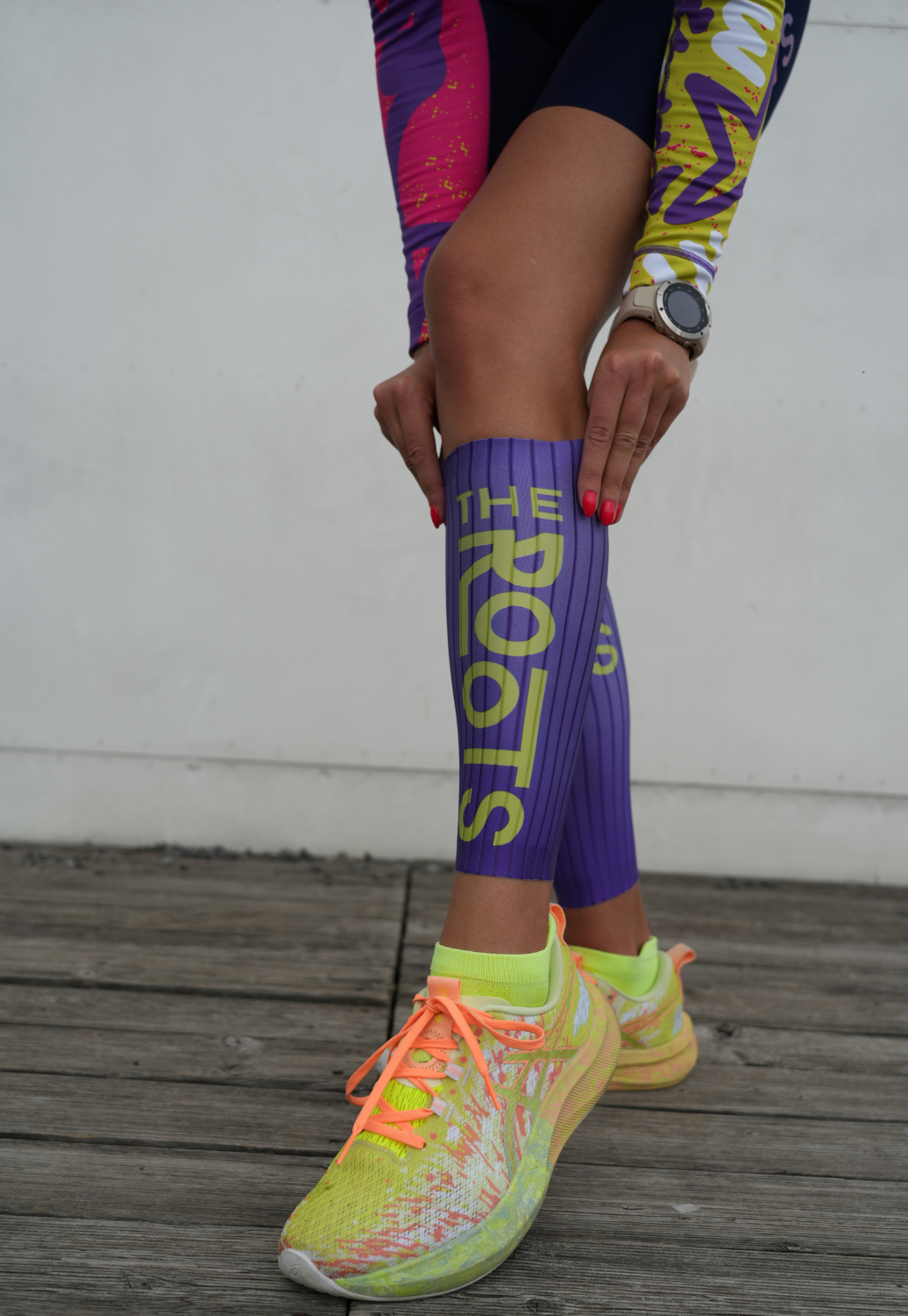 Compression Calf Sleeves VIOLET
