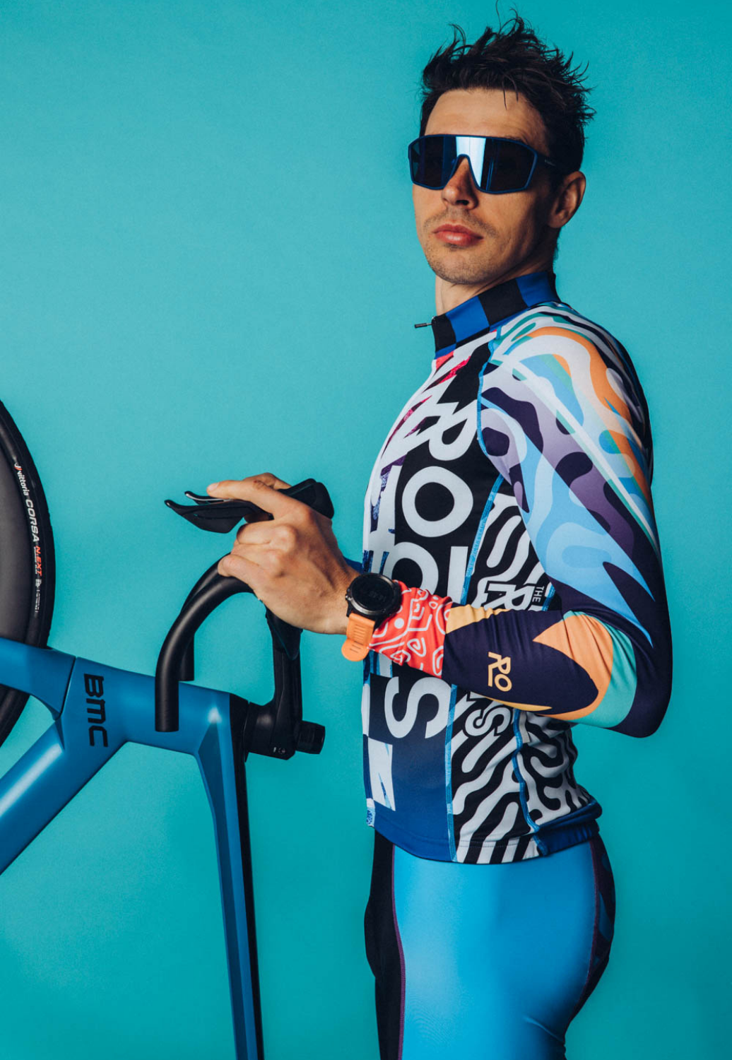 SUBURBS CYCLING LONG SLEEVE JERSEY