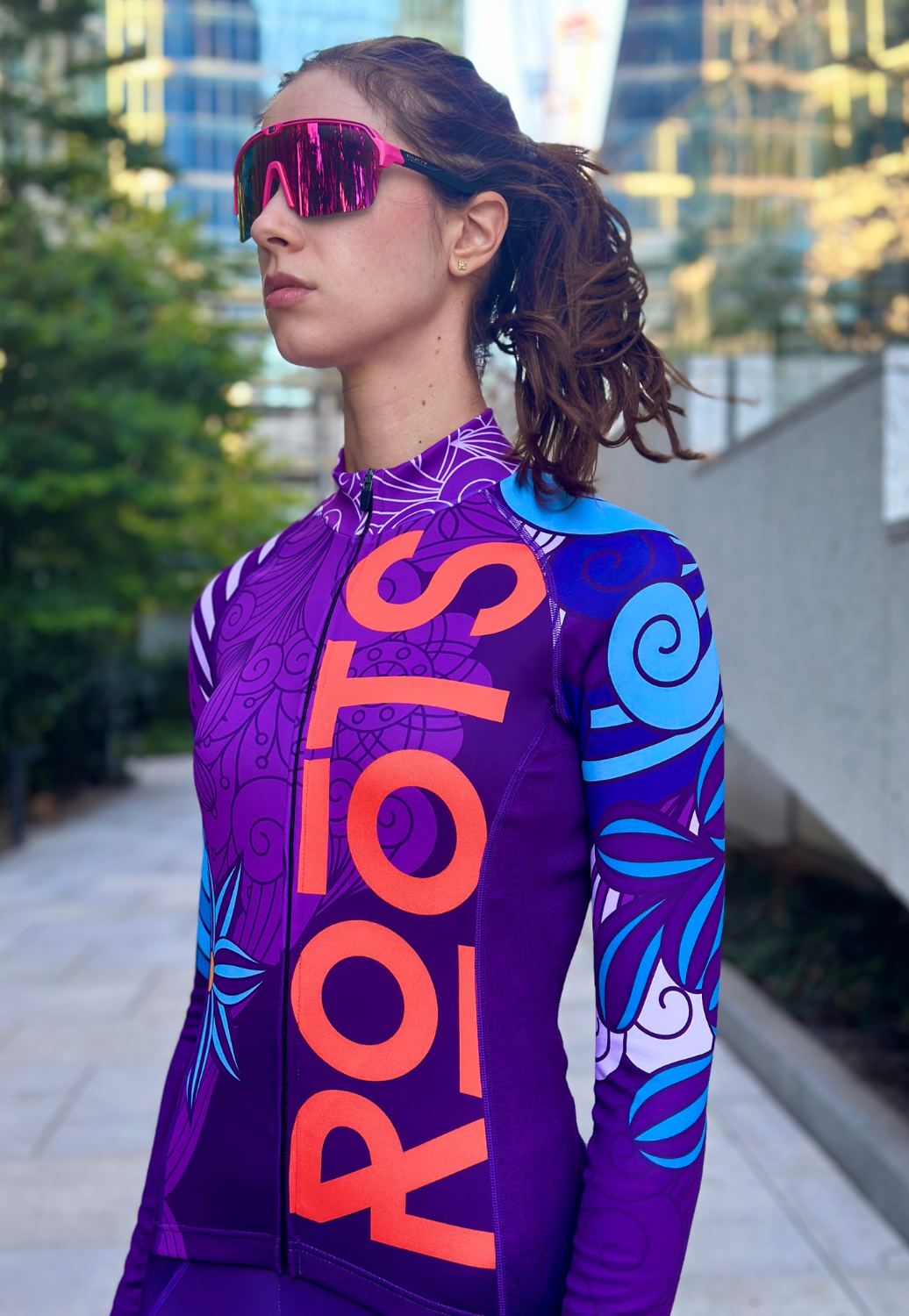 BLOSSOM CYCLING LONG SLEEVE JERSEY