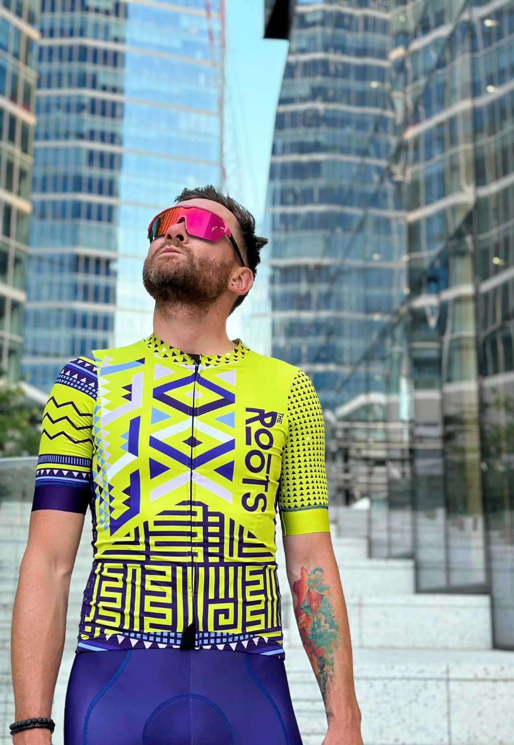 HORIZON LIME CYCLING JERSEY