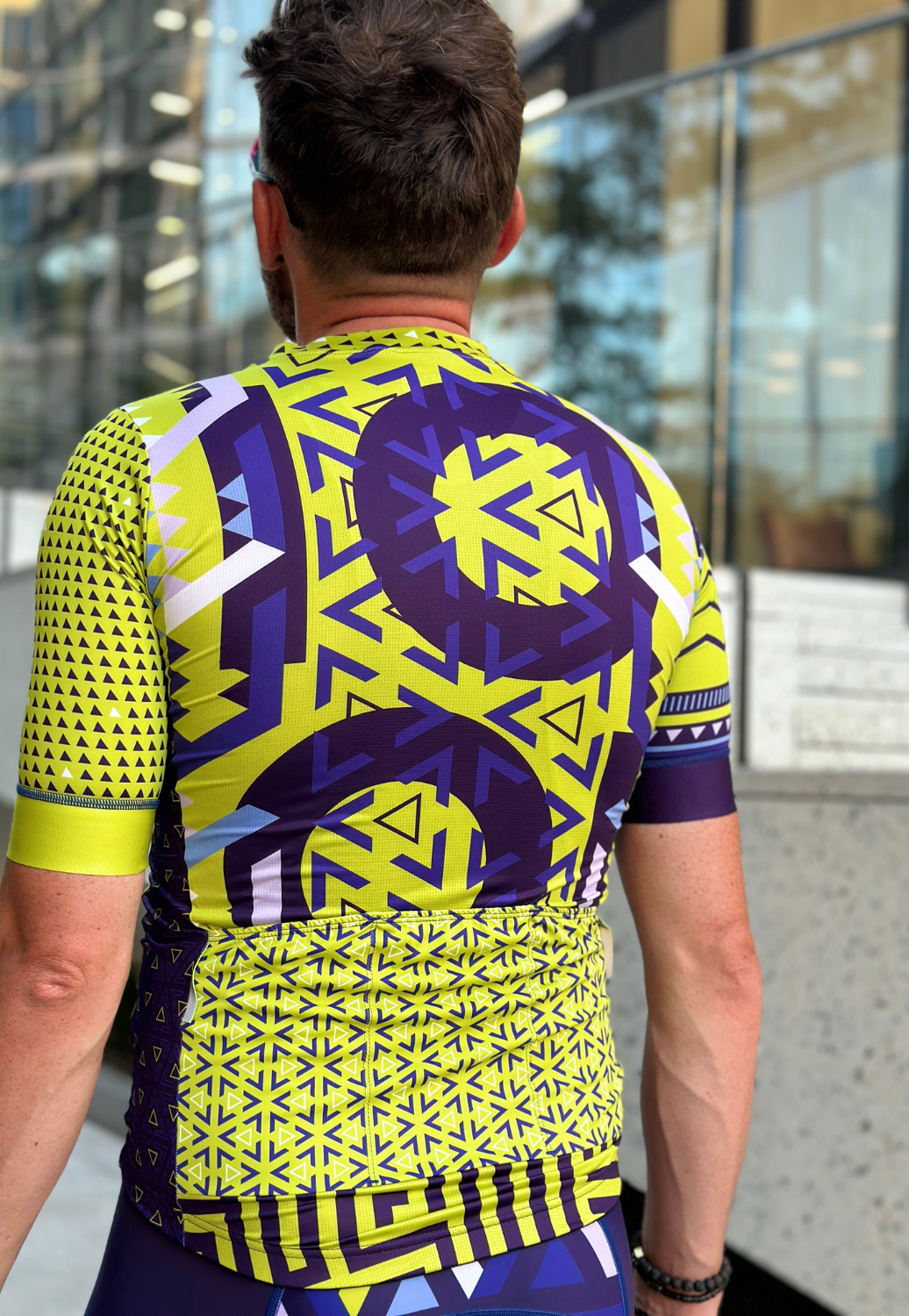 HORIZON LIME CYCLING JERSEY