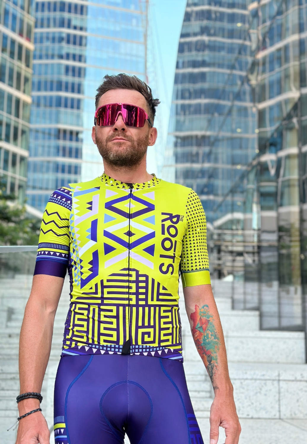 HORIZON LIME CYCLING JERSEY