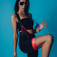 BLACK CYCLING SHORTS
